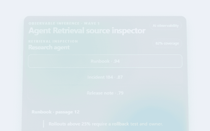 Preview of Agent Retrieval source inspector