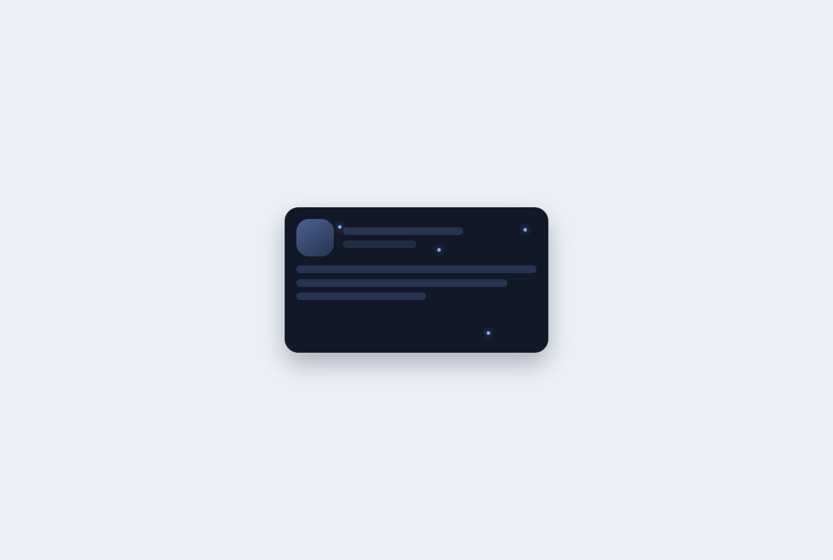 Preview of Constellation skeleton loader