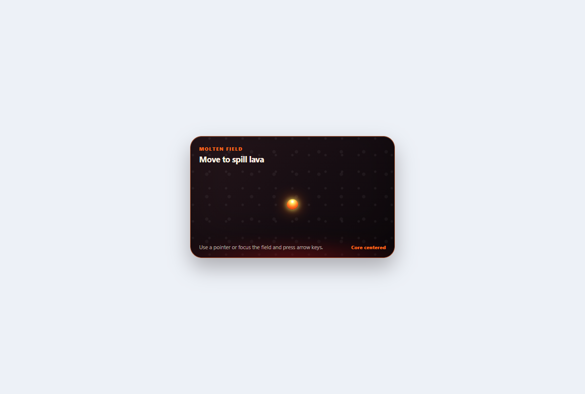 Preview of Lava trail cursor