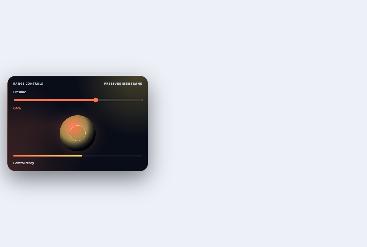 Preview of Pressure range control