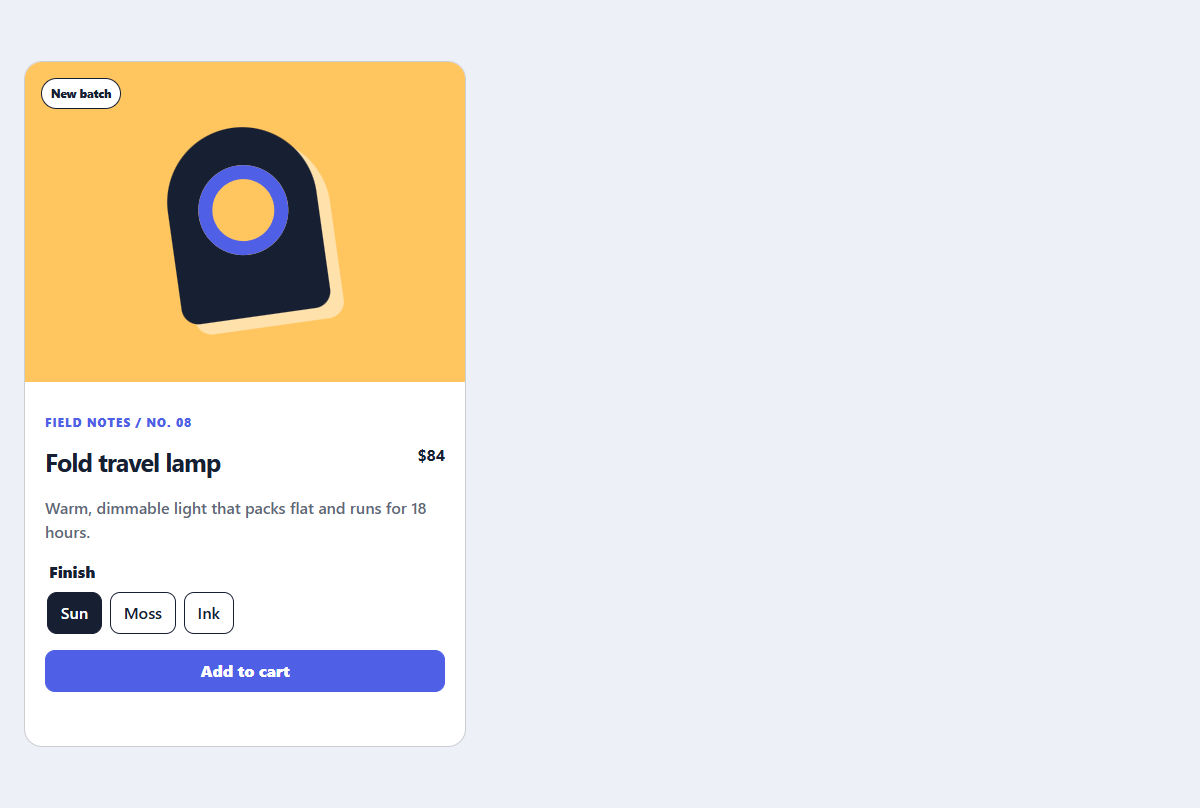 Preview of Editorial product card